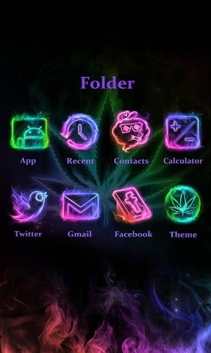 Weed Go Launcher Android Theme Image 4