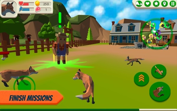 Fox Family - Animal Simulator Android Game Image 2