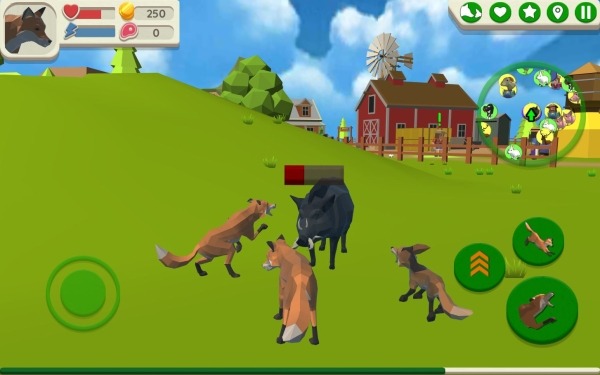 Fox Family - Animal Simulator Android Game Image 3