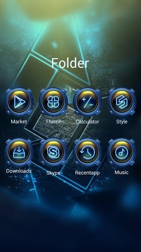 Future Go Launcher Android Theme Image 4