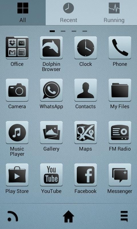 ClearView Go Launcher Android Theme Image 4