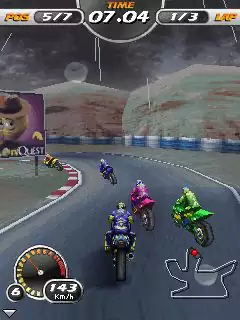Moto Racing Evolved 3D Java Game Image 4