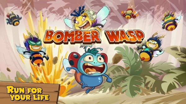 Bomber Wasp Android Game Image 1