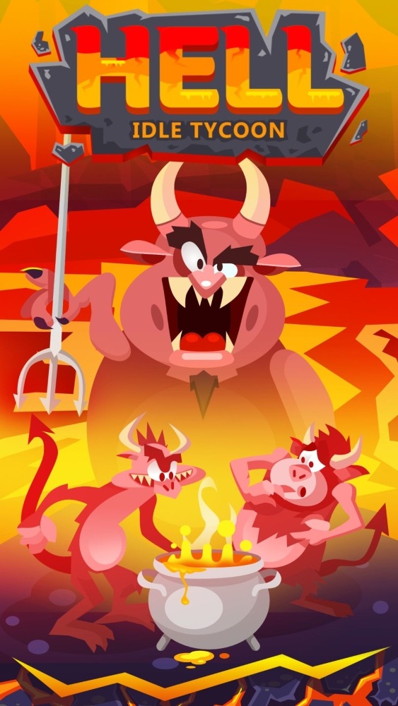 Hell: Idle Evil Tycoon Sim Android Game Image 1