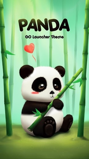 Panda Go Launcher Android Theme Image 1