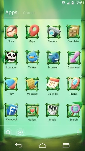 Panda Go Launcher Android Theme Image 3