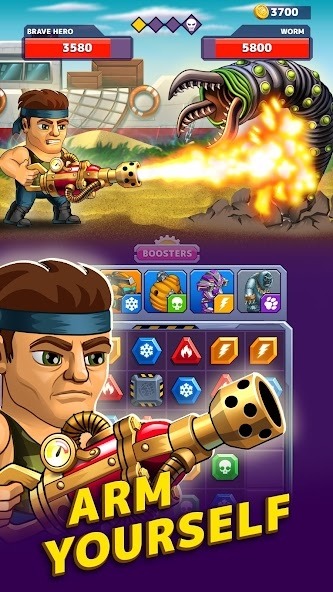 Battle Lines: Puzzle Fighter Android Game Image 2