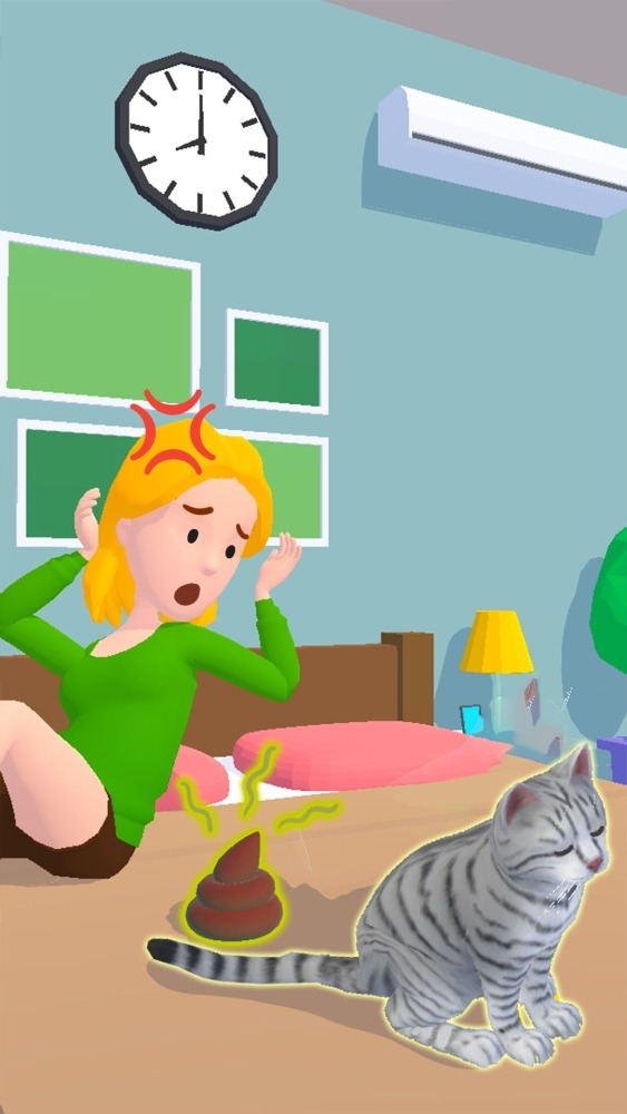 Cat Choices: Virtual Pet 3D Android Game Image 1