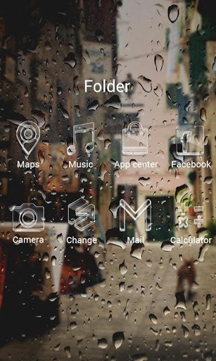 Drops Go Launcher Android Theme Image 4