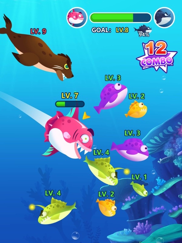 Ocean Domination - Fish.IO Android Game Image 1