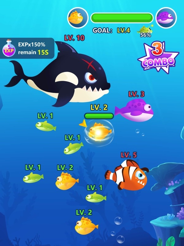 Ocean Domination - Fish.IO Android Game Image 2