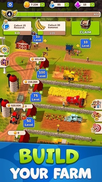 Idle Farm: Harvest Empire Android Game Image 1