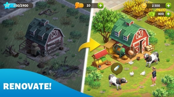 Spring Valley: Farm Quest Game Android Game Image 1