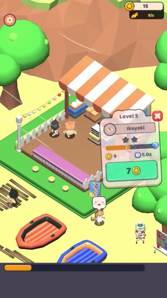 Sushi Cat Cafe: Idle Food Game Android Game Image 3