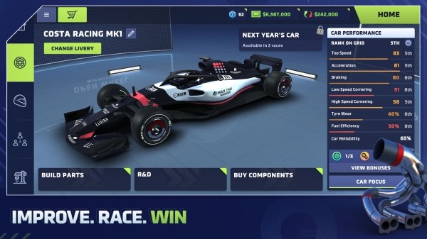 Motorsport Manager 4 Android Game Image 2