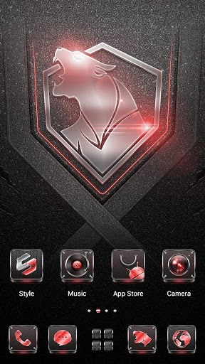 Panther Go Launcher Android Theme Image 2