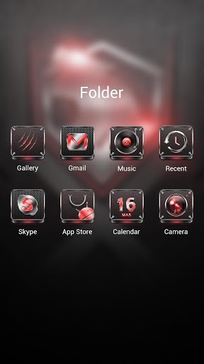 Panther Go Launcher Android Theme Image 4