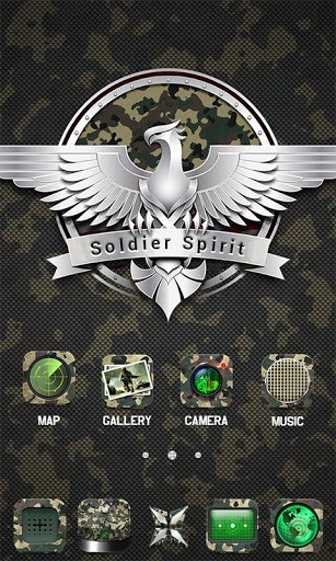 Army Go Launcher Android Theme Image 2