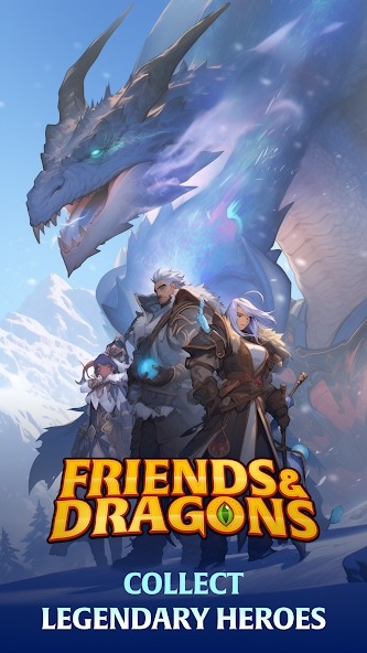 Friends &amp; Dragons - Puzzle RPG Android Game Image 1