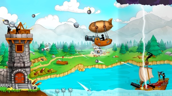 The Catapult: Stickman Pirates Android Game Image 3