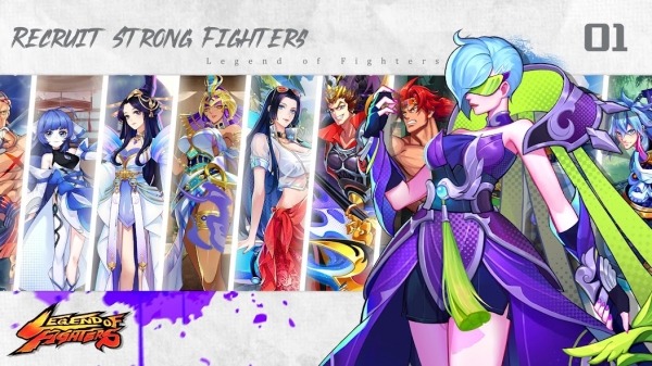 Legend Of Fighters: Duel Star Android Game Image 2