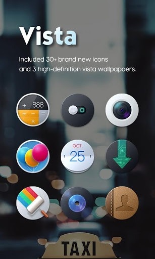 Vista Go Launcher Android Theme Image 1