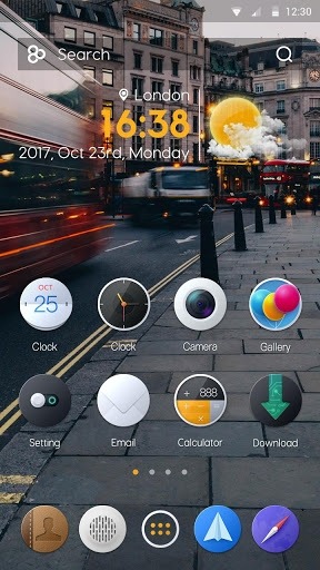 Vista Go Launcher Android Theme Image 2