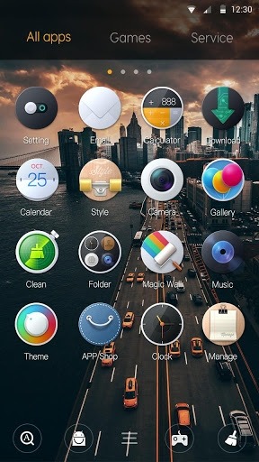 Vista Go Launcher Android Theme Image 3