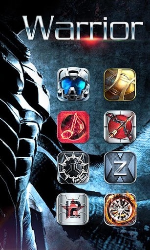 Warrior Go Launcher Android Theme Image 1