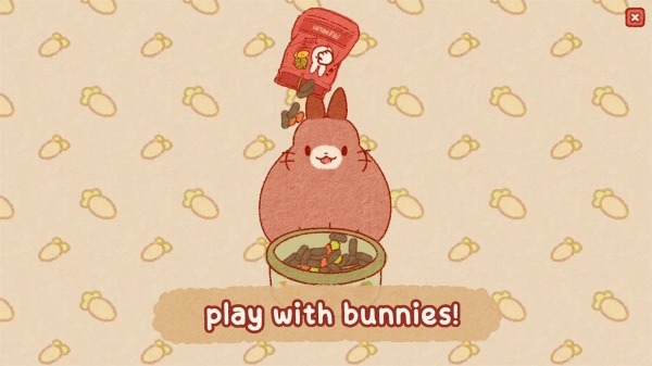 Usagi Shima: Cute Idle Bunnies Android Game Image 1