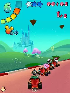 Disneyland Kart Racer Java Game Image 2
