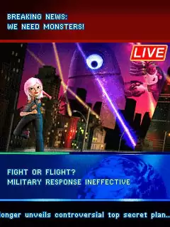 Monsters Vs Aliens: The Mobile Game Java Game Image 2