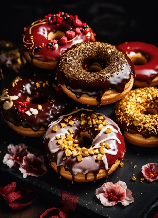Donuts Mobile Phone Wallpaper Image 1