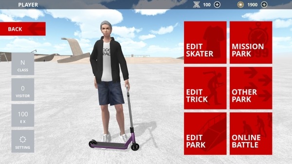 Scooter Space Android Game Image 1