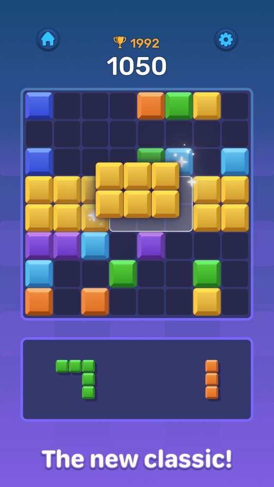 Boom Blocks Classic Puzzle Android Game Image 1