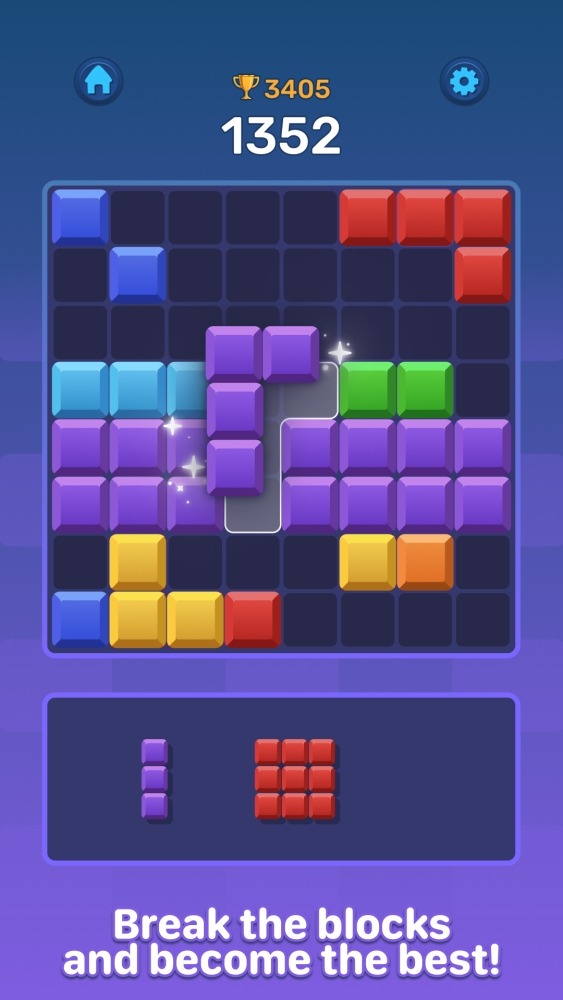 Boom Blocks Classic Puzzle Android Game Image 2