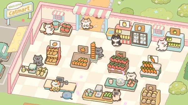 Cat Mart : Purrfect Tycoon Android Game Image 2