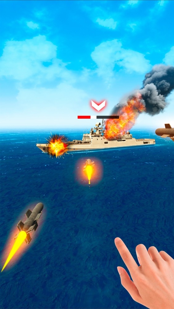 Drone Attack 3D: Sea Warfare Android Game Image 2