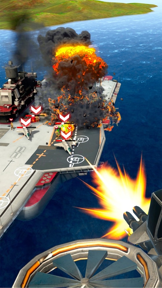 Drone Attack 3D: Sea Warfare Android Game Image 4