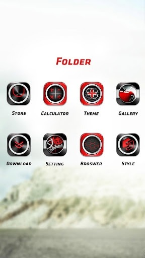 Sports Car Go Launcher Android Theme Image 4