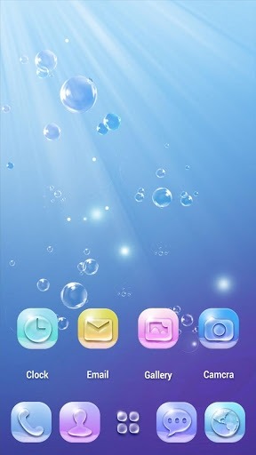 Bubble Go Launcher Android Theme Image 2