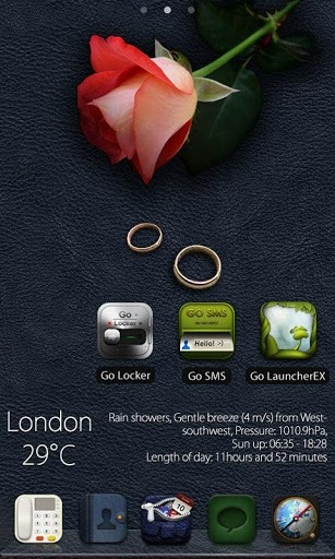 Sira Go Launcher Android Theme Image 2