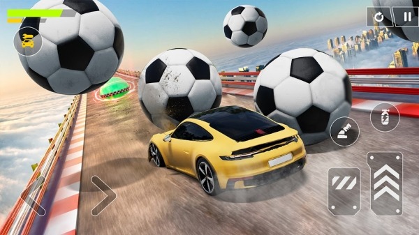Flying Car Crash: Real Stunts Android Game Image 4