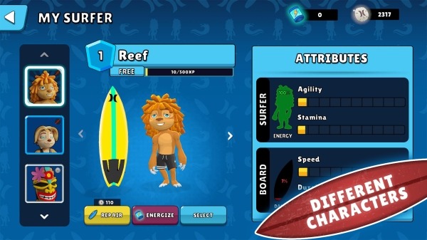 Super Surfer - Ultimate Tour Android Game Image 2