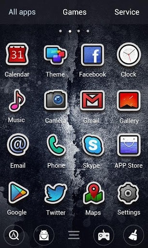 SUPREME Go Launcher Android Theme Image 3