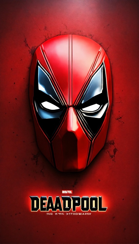 Deadpool Logo Mobile Phone Wallpaper Image 1