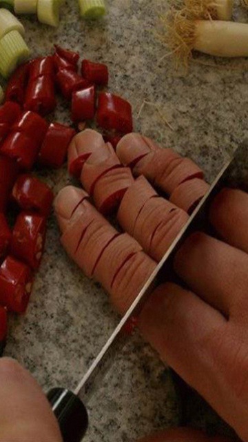 Cutting Fingers