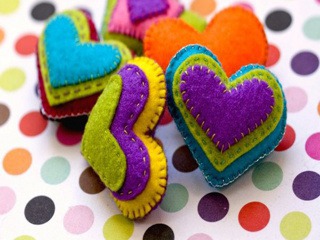 Colorful Hearts