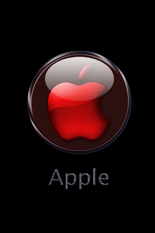 Red Bubble Apple