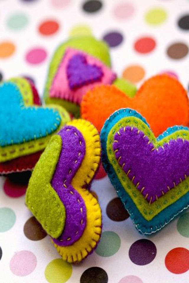 Colorful Hearts Stock Photos and Images  123RF